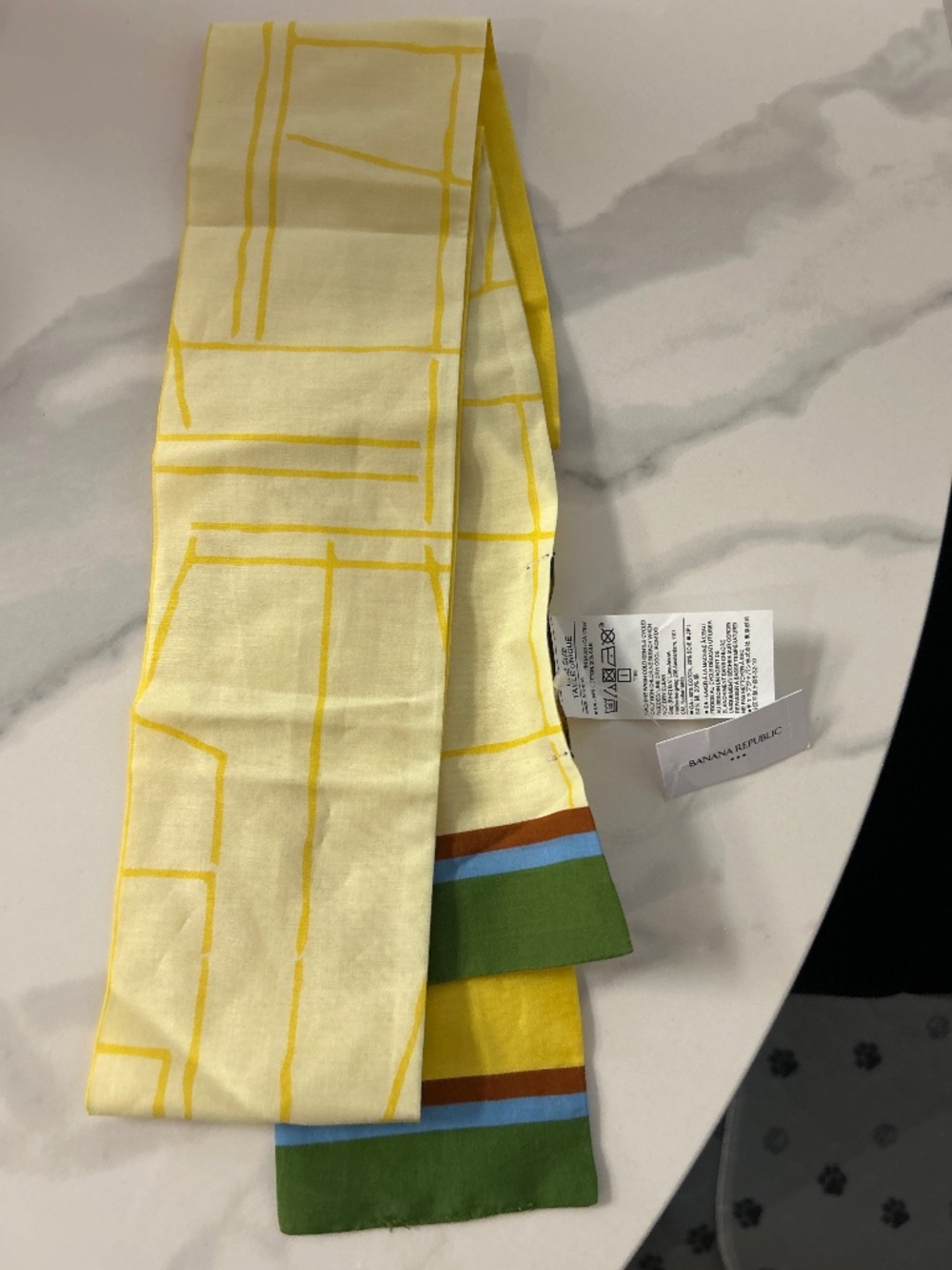 Cotton & Silk Banana Republic Neck or Accessory Scarf
